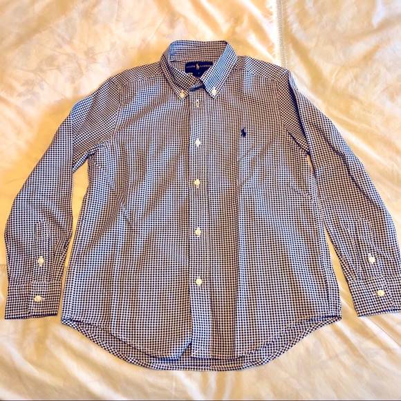 RL Gingham button down - Picture 2 of 5